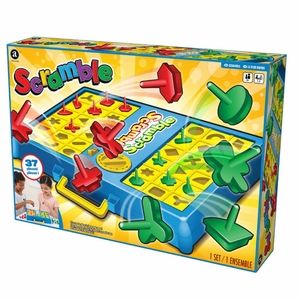 Scramble game board games